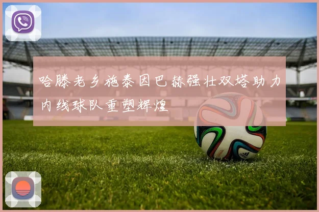 哈滕老乡施泰因巴赫强壮双塔助力内线球队重塑辉煌